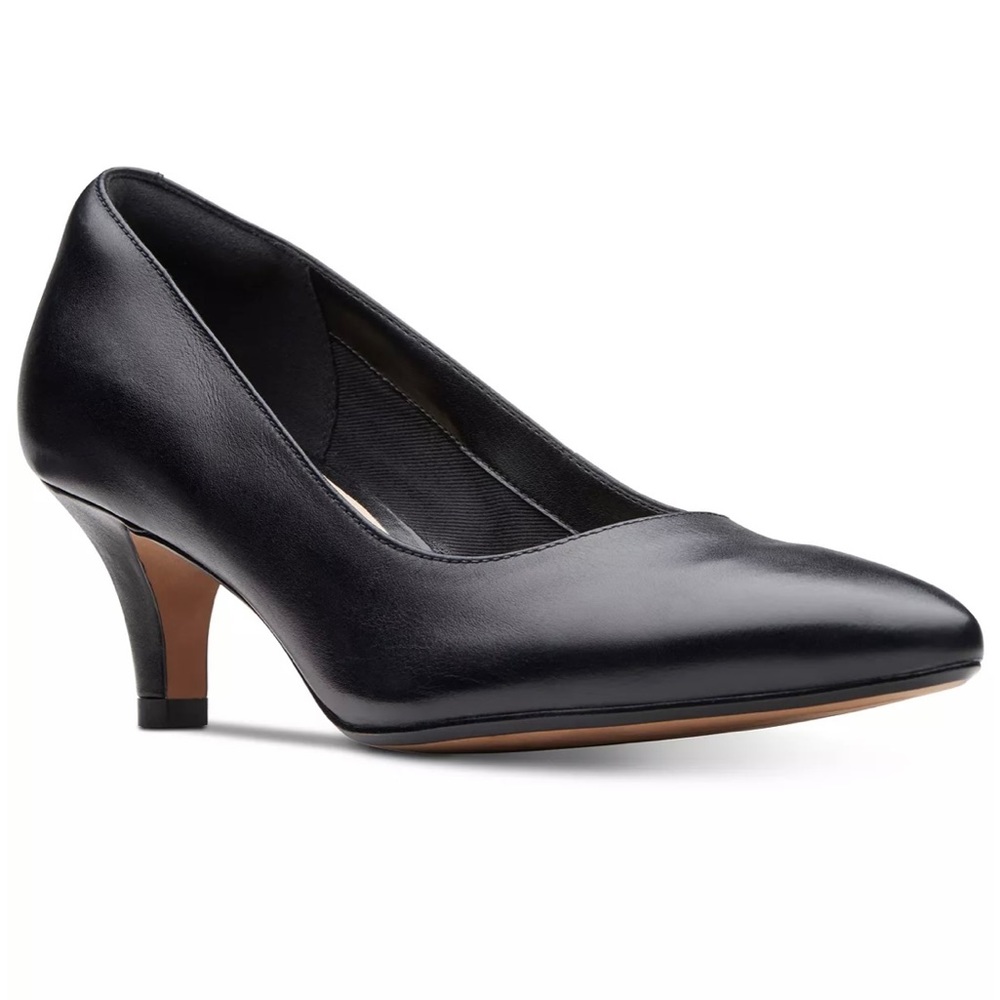 Clarks collection women’s Jerica leather heels.